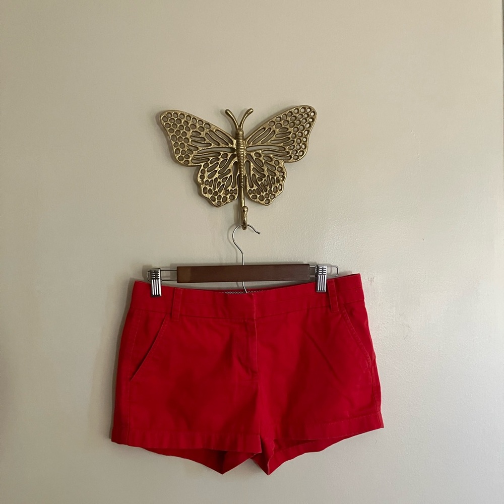 J. Crew Red Women's Shorts